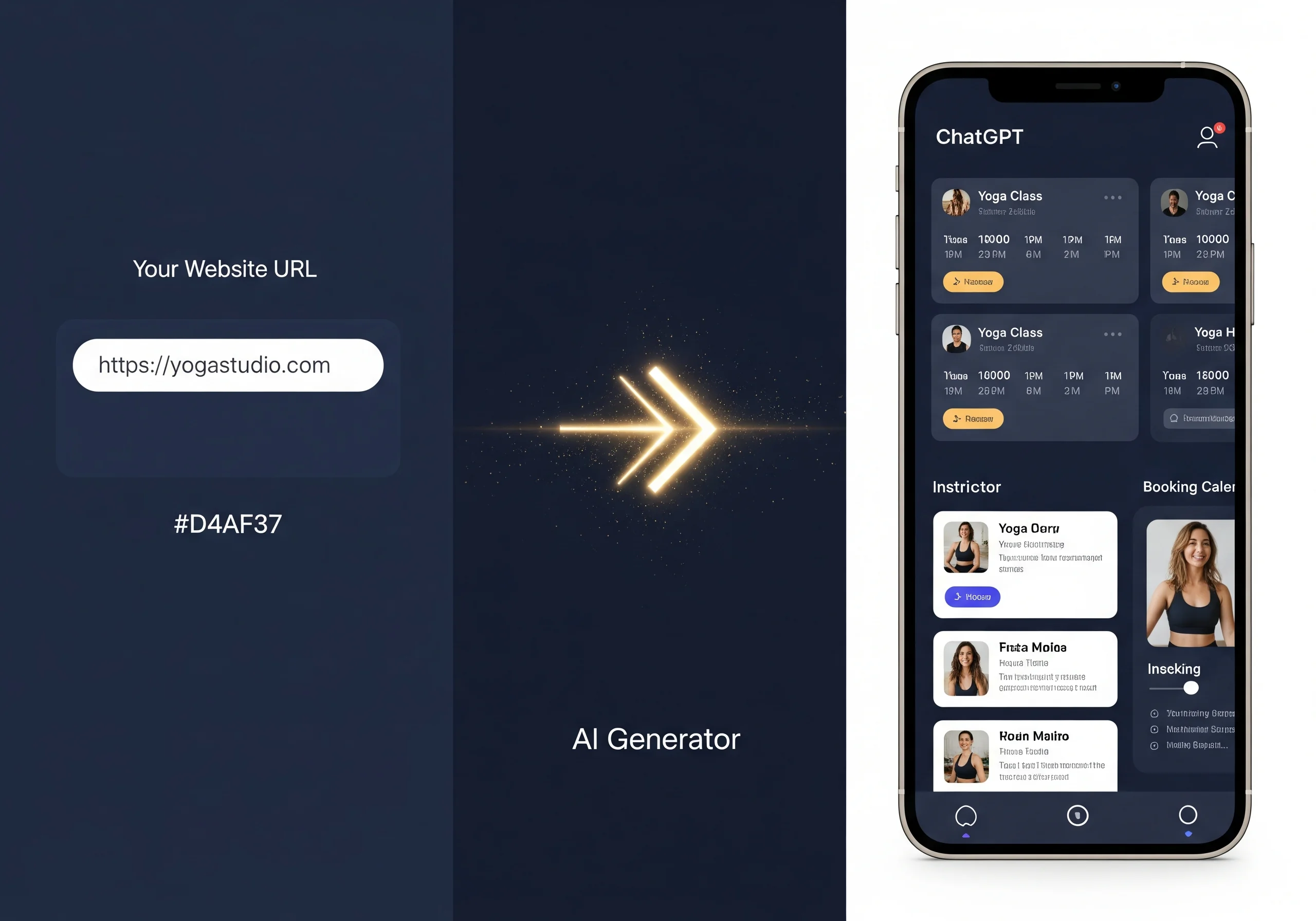 AI Generator Interface